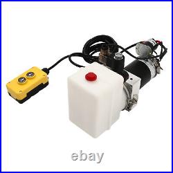 Hydraulic Power Unit 12V, Single Acting Dump Hydraulic Pump for Dump Trailer