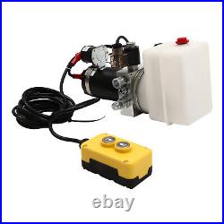 Hydraulic Power Unit 12V, Single Acting Dump Hydraulic Pump for Dump Trailer