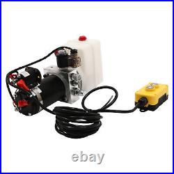 Hydraulic Power Unit 12V, Single Acting Dump Hydraulic Pump for Dump Trailer