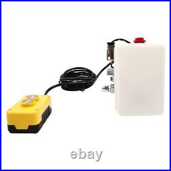 Hydraulic Power Unit 12V, Single Acting Dump Hydraulic Pump for Dump Trailer HOT