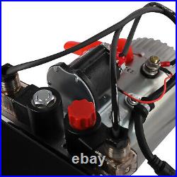 Hydraulic Power Unit 8 Quart Hydraulic Pump for Dump Trailer Car Lifting 12V DC