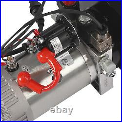 Hydraulic Power Unit 8 Quart Hydraulic Pump for Dump Trailer Car Lifting 12V DC