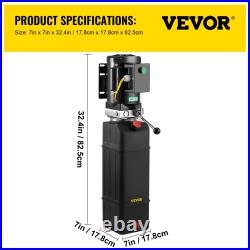 Hydraulic Pump 220V, 2950 PSI, 3HP for 2 & 4 Post Car Lifts 3.5 Gallon Reservoir
