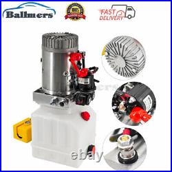 Hydraulic Pump 3 Quart Double Acting Hydraulic Pump for Dump Trailer Car Lifting