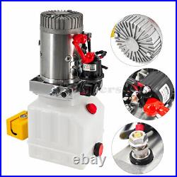 Hydraulic Pump 3 Quart Double Acting Hydraulic Pump for Dump Trailer Car Lifting