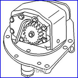 Hydraulic Pump Economy Fits New Holland 83957379 Fits Ford 6600 6610 E0NN600AC