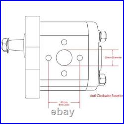 Hydraulic Pump Fits New Holland 5179714 Fits Ford 700 fits White fits Oliver