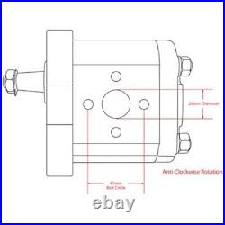 Hydraulic Pump Fits New Holland 5179714 Fits Ford 700 fits White fits Oliver