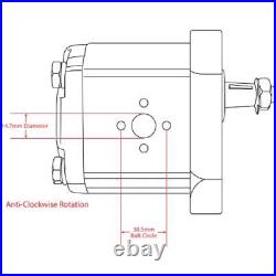 Hydraulic Pump For Fiat Hesston 140-90dt 45-66 45-66dt 45-76v 466 50-66dt 550