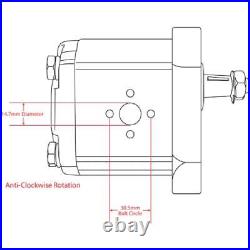 Hydraulic Pump For Fiat Hesston 60-86f 60-86fdt 60-86sv 60-86svdt 60-86v