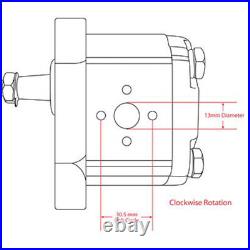 Hydraulic Pump For Landini 5500 5840 6030 6500 7880 8880 3539858M91, 1825210M91