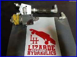Lowrider Hydraulics Y Block 1/2 hopper fitting setup, for single pump Stuuchi