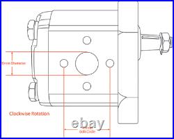 Main Hydraulic Pump for Universal / Long Tractor PRD2216D 33 L/M