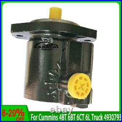 NEW Hydraulic Pump Power Steering Pump For Cummins 4BT 6BT 6CT 6L Truck 4930793