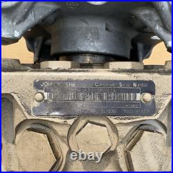 NOS RE53606 HYDRAULIC PUMP 65CC for JOHN DEERE With R90329 Valve NOS RE53606 HYDRAULIC PUMP 65CC for JOHN DEERE With R90329 Valve
