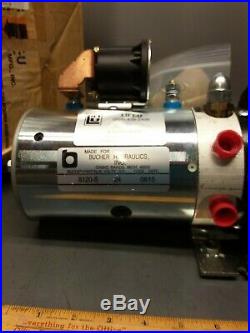 New Bucher Hydraulics for Lift-U Hydraulic Power Unit Pump Motor 24VDC. 274-0198