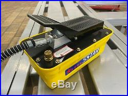 New Hydraulic Air Foot Pedal Pump 10,000 PSI For Auto Body Frame Machines Press
