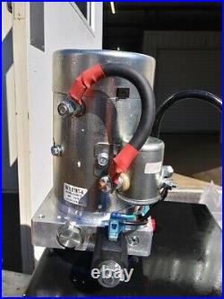 NorTrac Dump Trailer Power Unit12V DC Motor For Single-Acting Cylinder, # 53464