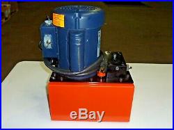 SPX Power Team PE17 Series Hydraulic Cylinder Pump 2.5 gal tank NEW For Parts