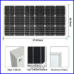 Solar Water Pump With MPPT Controller + Solar Panel for Swimming Pool / Irrigation