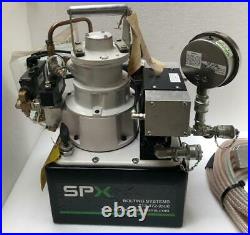 Spx Power Team X1a1-pt Pneumatic Air Hydraulic Pump/power Pack For Torque Wrench